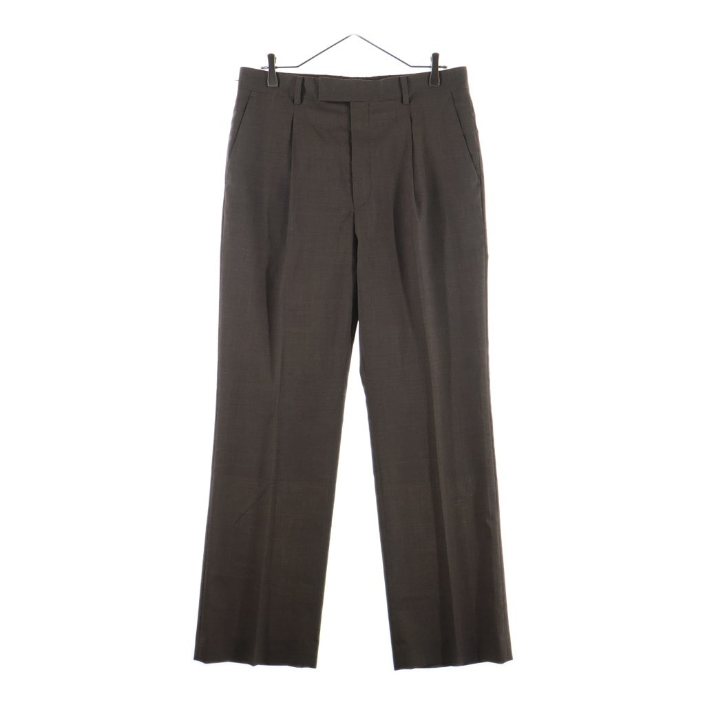AURALEE(オーラリー) 22SS TROPICAL WOOL SLACKS トロピカル ウール スラックス ブラウン A22SP02WT