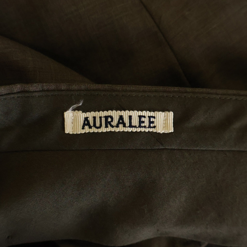 AURALEE(オーラリー) 22SS TROPICAL WOOL SLACKS トロピカル ウール スラックス ブラウン A22SP02WT