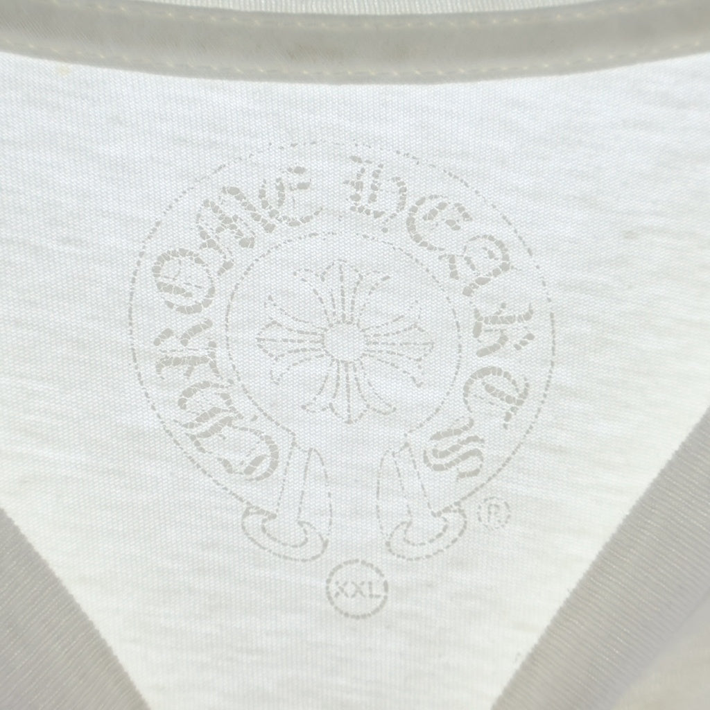 CHROME HEARTS(クロムハーツ) CH S/S LTD ロサンゼルス限定 バックホースシュープリント 半袖Tシャツカットソー ホワイト
