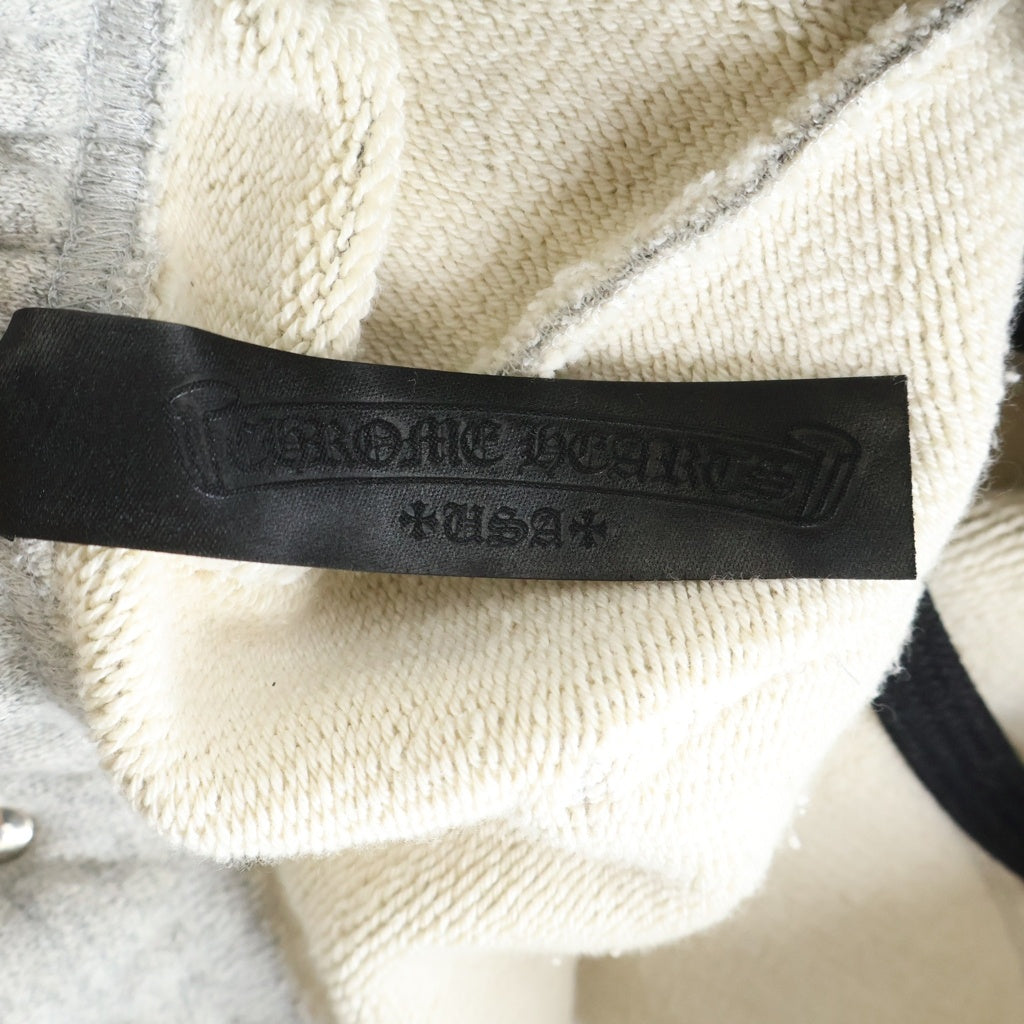 CHROME HEARTS(クロムハーツ) Y NOT CH Applique Embroidery Sweat Half Pants ワイノット CHアップリケ スウェット ハーフパンツ グレー