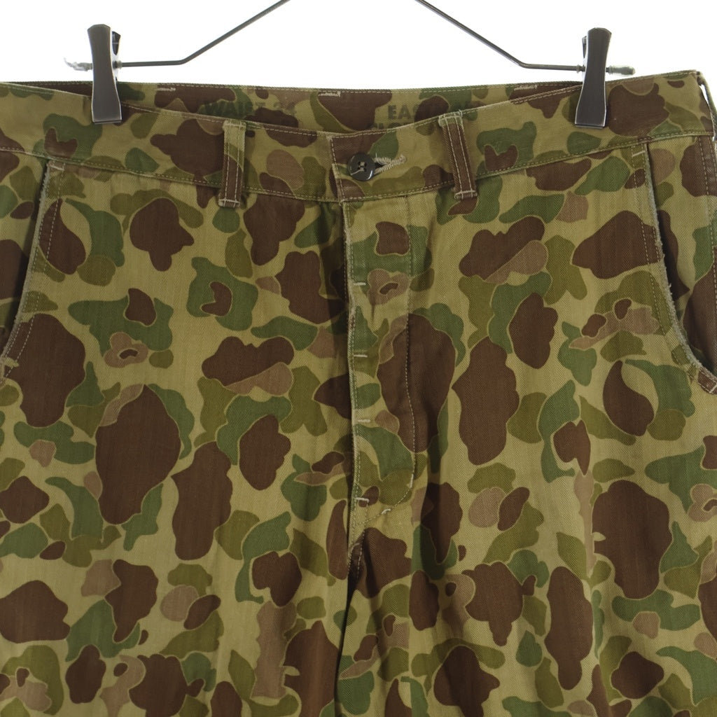 EASTMAN LEATHER CLOTHING(イーストマンレザークロージング) USMC OKINAWA FROGSKIN CAMO PANTS 沖縄 カモパンツ カーキ/ブラウン