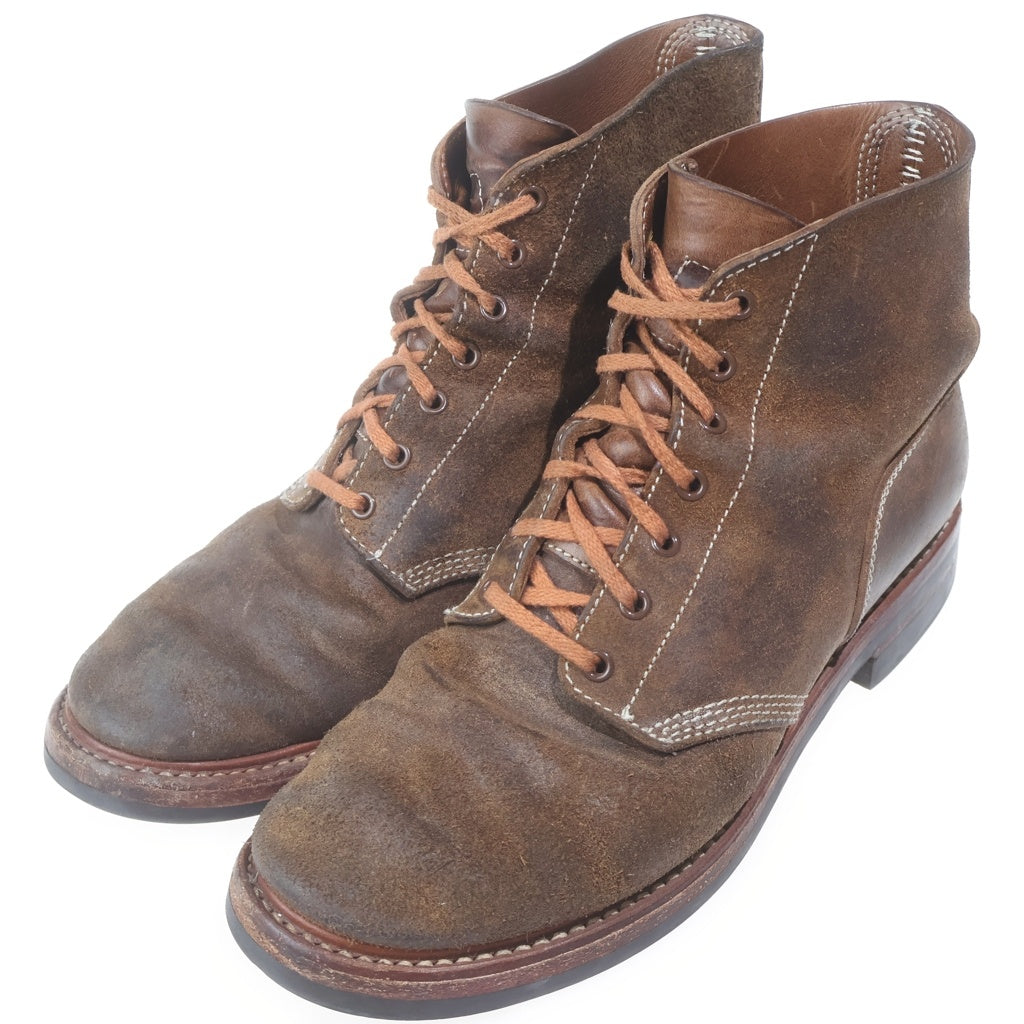 JOHN LOFGREN(ジョンロフグレン) M-43 SERVICE SHOES M-43 サービスシューズ ミドルカットブーツ ブラウン US9/27cm