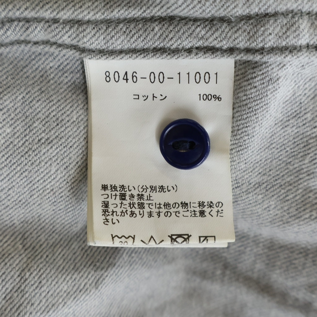 NIGEL CABOURN(ナイジェルケーボン) BASEBALL SHIRT TYPE2 ベースボール 半袖シャツ グレー 8046-00-11001