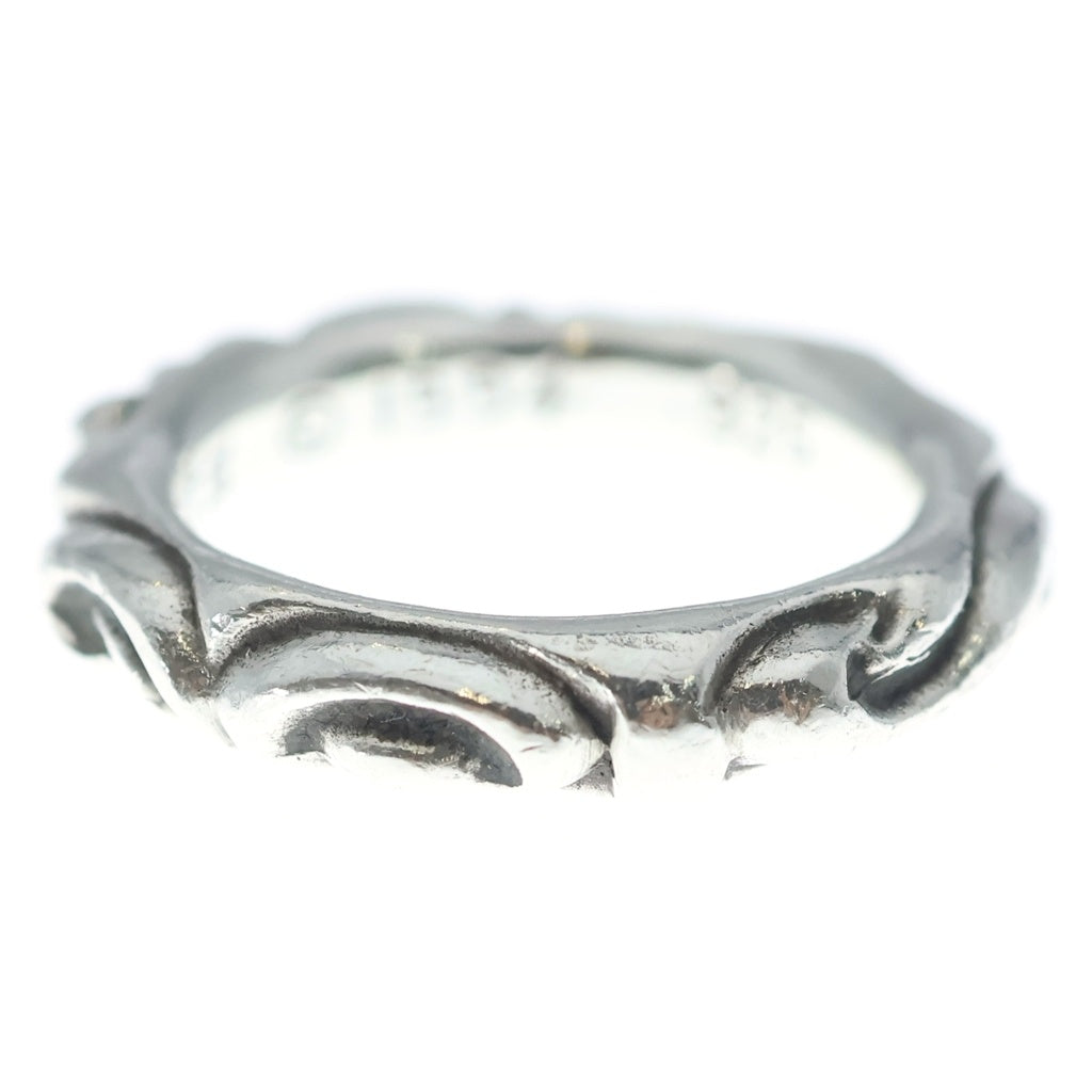 CHROME HEARTS(クロムハーツ) SCRL BAND スクロールバンド リング シルバー BCA351