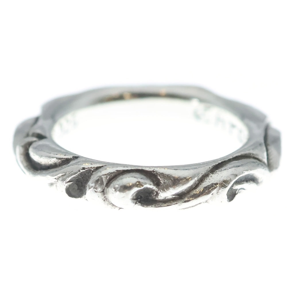 CHROME HEARTS(クロムハーツ) SCRL BAND スクロールバンド リング シルバー BCA351