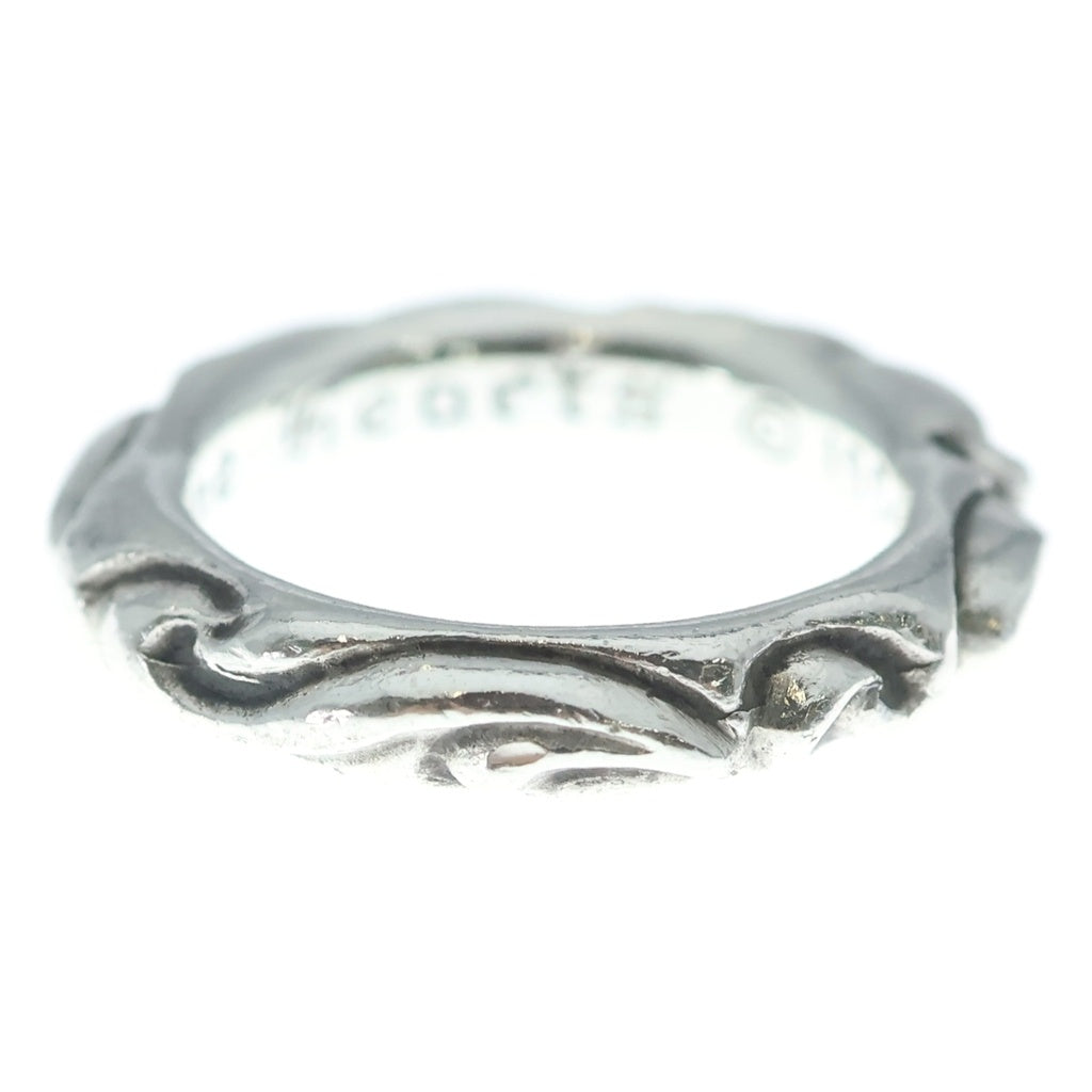 CHROME HEARTS(クロムハーツ) SCRL BAND スクロールバンド リング シルバー BCA351