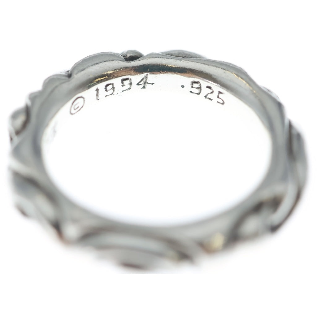 CHROME HEARTS(クロムハーツ) SCRL BAND スクロールバンド リング シルバー BCA351