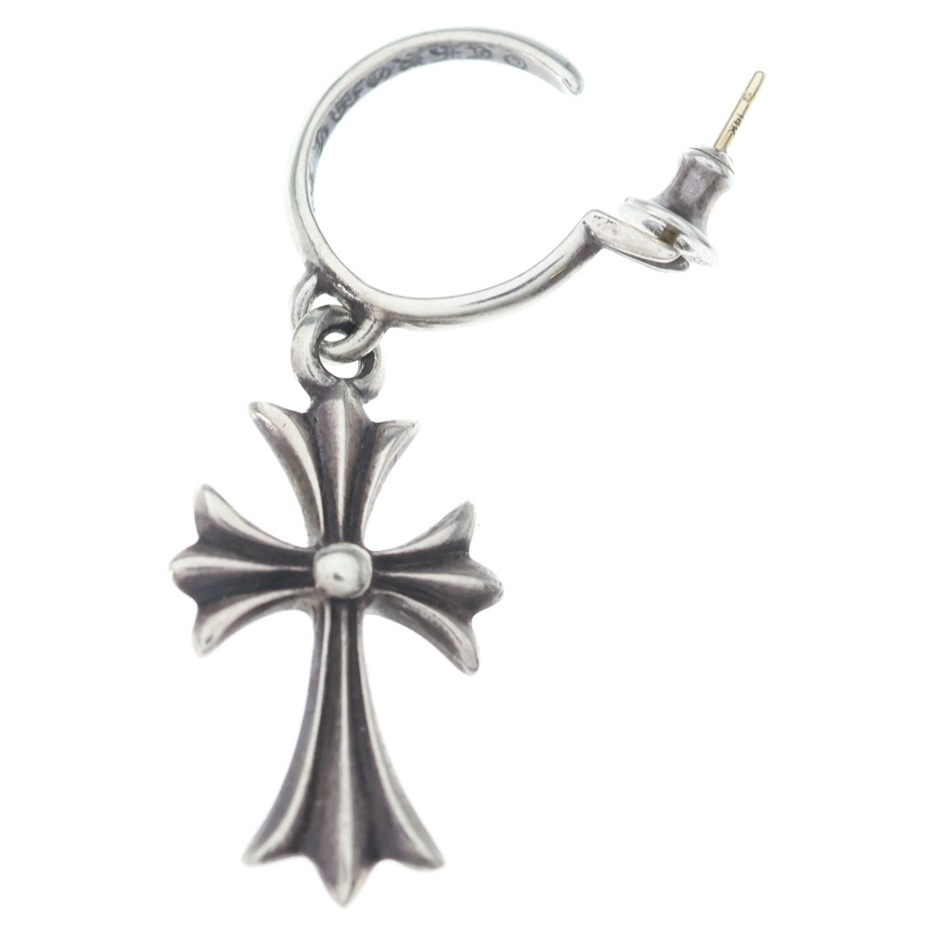 CHROME HEARTS(クロムハーツ) TINY CH CROSS タイニーCHクロス フープピアス シルバー BCA115