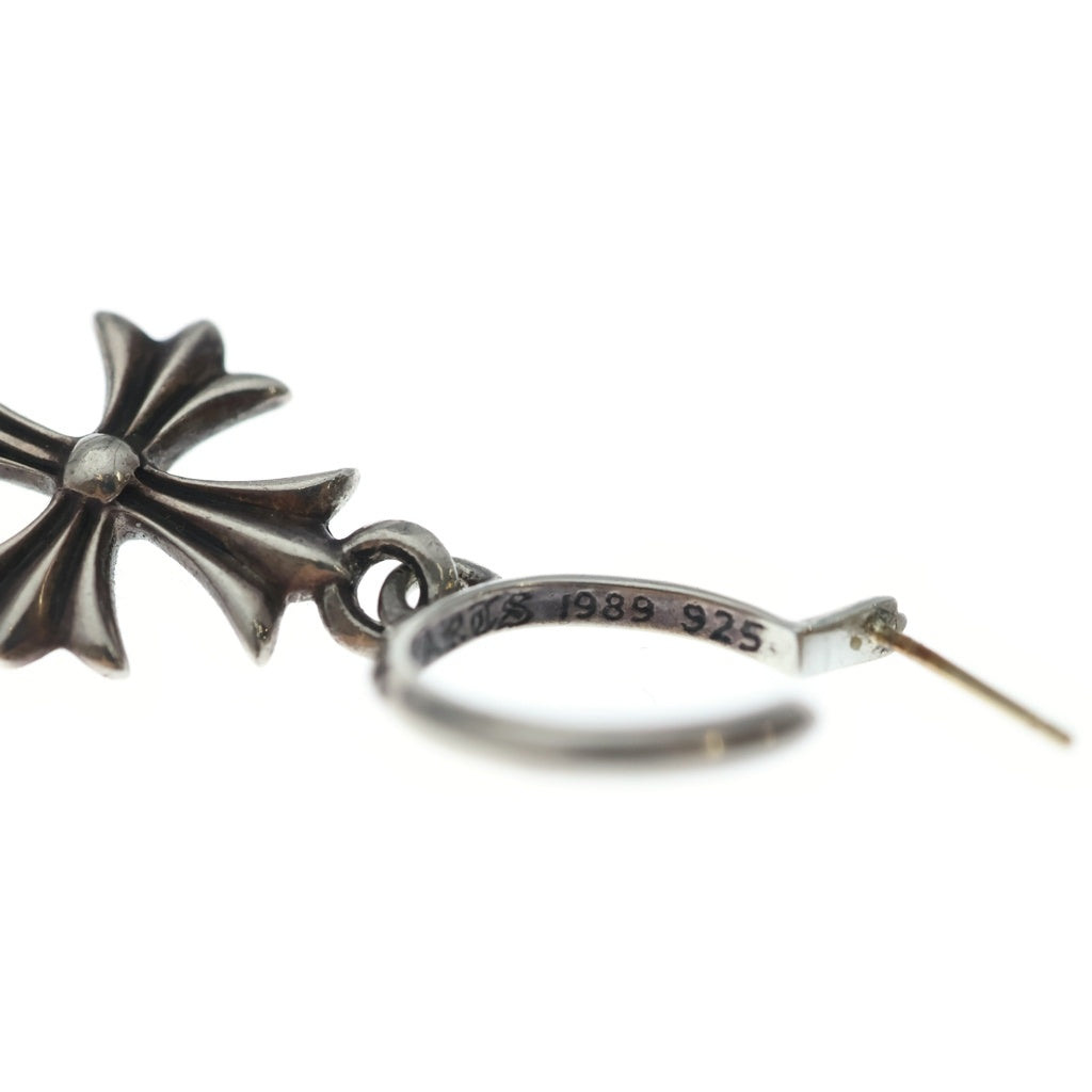 CHROME HEARTS(クロムハーツ) TINY CH CROSS タイニーCHクロス フープピアス シルバー BCA115
