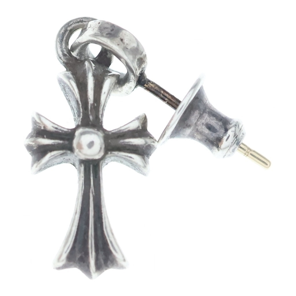 CHROME HEARTS(クロムハーツ) BBY F PPRCHN ベイビーファットクロス ドロップピアス シルバー BCA090