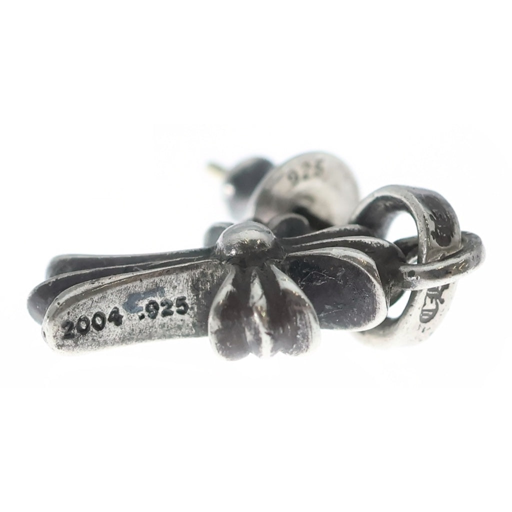 CHROME HEARTS(クロムハーツ) BBY F PPRCHN ベイビーファットクロス ドロップピアス シルバー BCA090