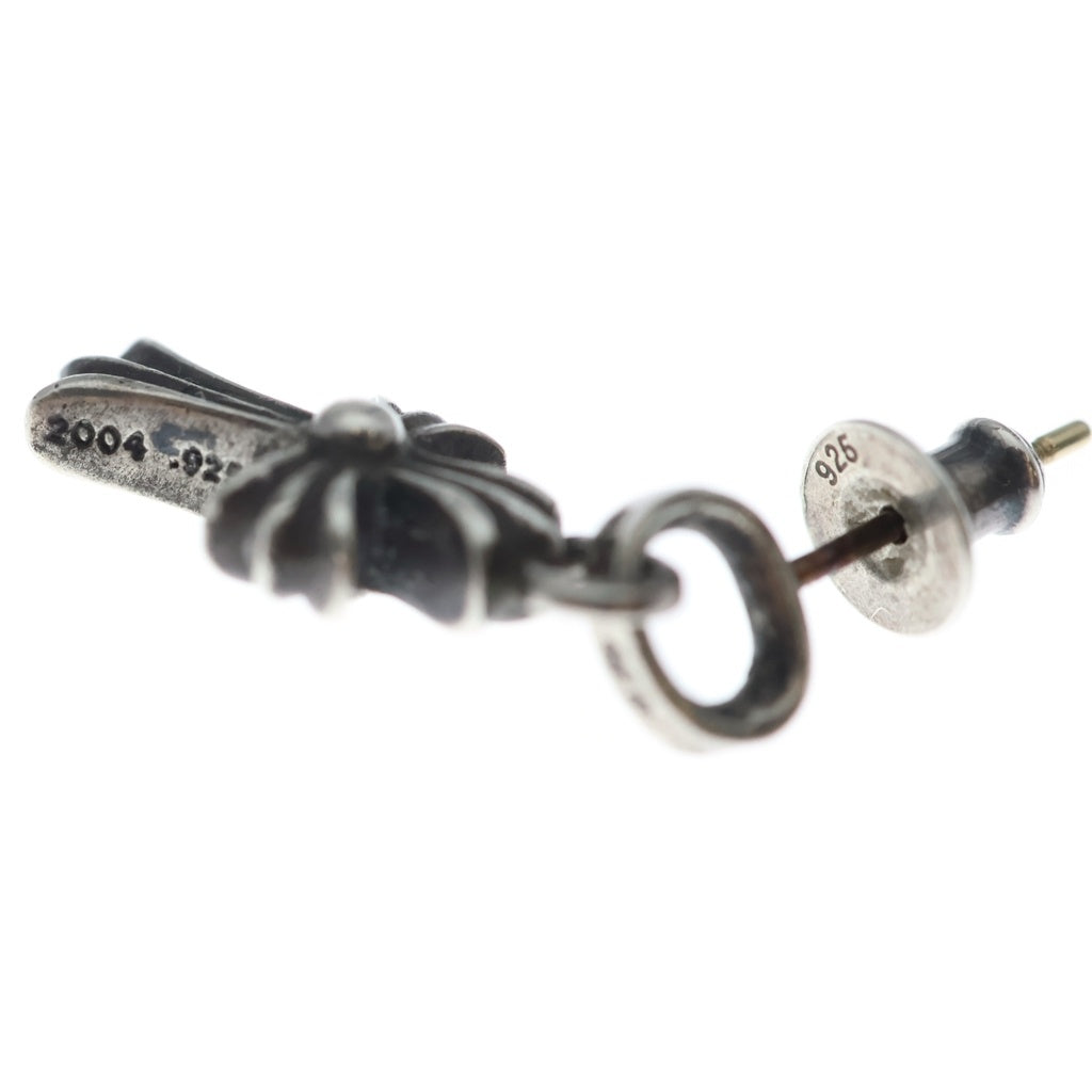 CHROME HEARTS(クロムハーツ) BBY F PPRCHN ベイビーファットクロス ドロップピアス シルバー BCA090