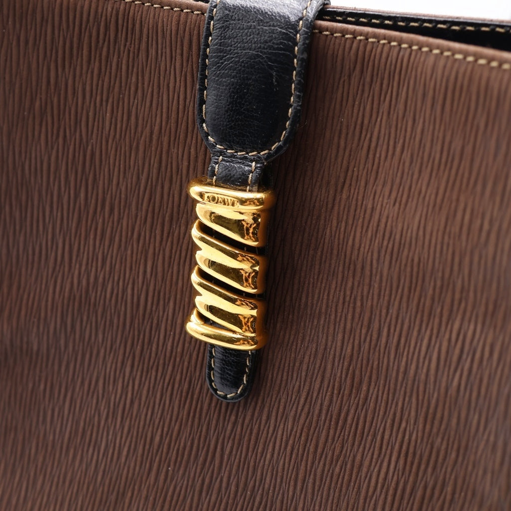 LOEWE(ロエベ) ベラスケス ポシェット ショルダーバッグ ブラウン レディース