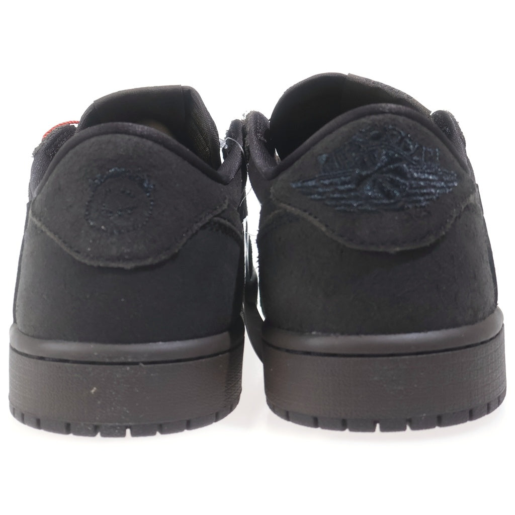 NIKE(ナイキ) ×TRAVIS SCOTT AIR JORDAN 1 LOW OG SP VELVET BROWN DM7866-202 トラヴィススコット エアジョーダン1 ベルベットブラウン ローカットスニーカー ブラウン US9/27cm