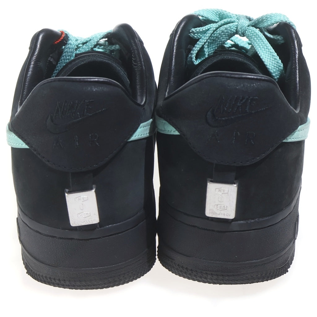NIKE(ナイキ) ×TIFFANY&CO AIR FORCE 1 LOW 1837 BLACK ティファニー エアフォース1 ローカットスニーカー ブラック US10/28cm DZ1382-001
