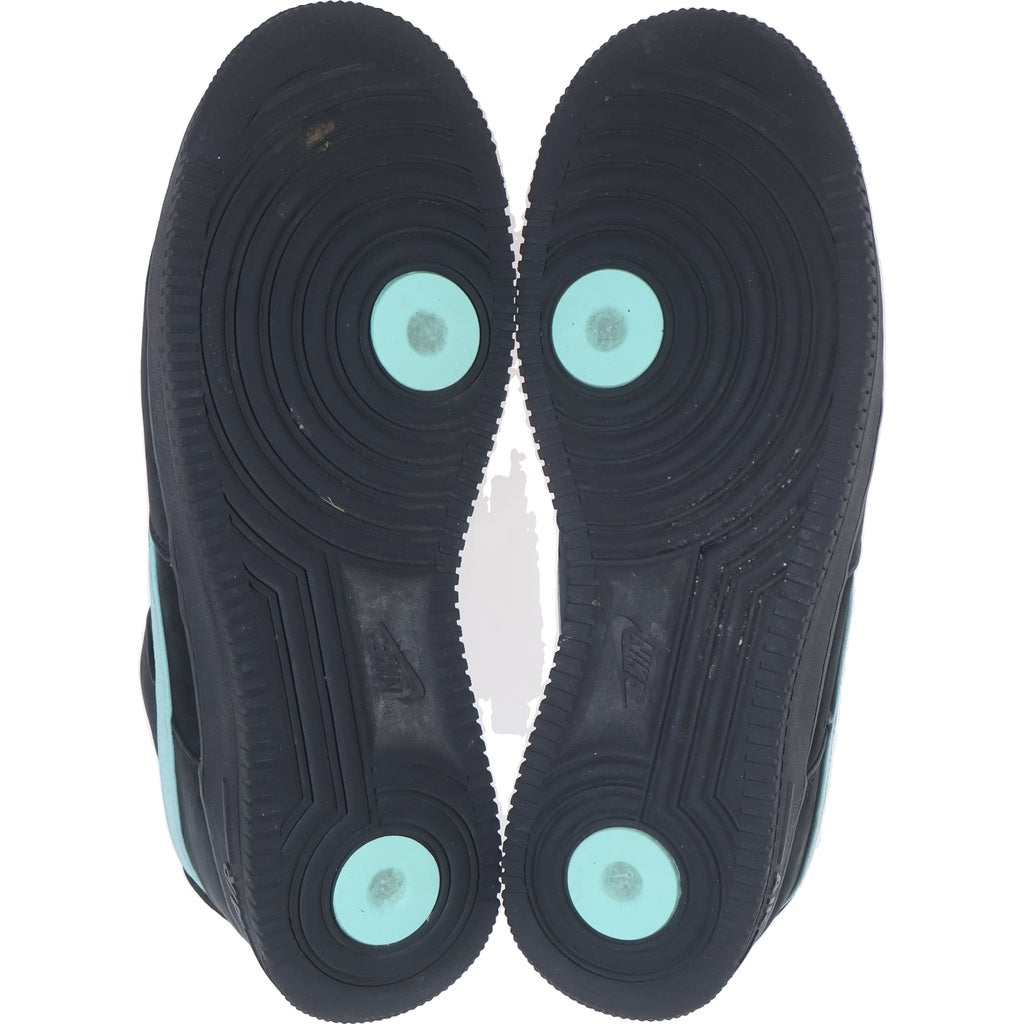 NIKE(ナイキ) ×TIFFANY&CO AIR FORCE 1 LOW 1837 BLACK ティファニー エアフォース1 ローカットスニーカー ブラック US10/28cm DZ1382-001