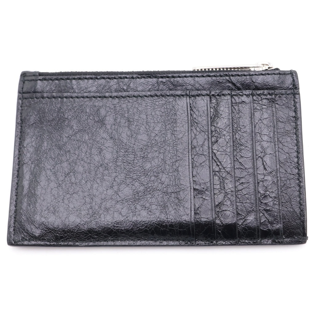 BALENCIAGA(バレンシアガ) BB LOGO COIN CARD CASE BBロゴ コイン カードケース ブラック 766575