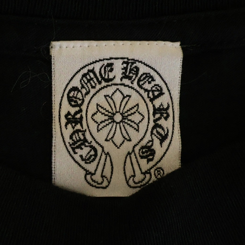 CHROME HEARTS(クロムハーツ) OLD L/S TEE オールド CHプラス刺繍プリント 長袖Tシャツカットソー ブラック