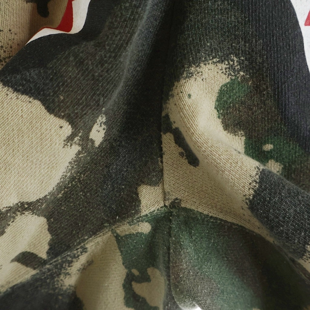 A BATHING APE(アベイシングエイプ) Shark-graphic Camouflage Shorts シャークグラフィック カモフラージュ ショートパンツ ベージュ/カーキ 001SPL301001M