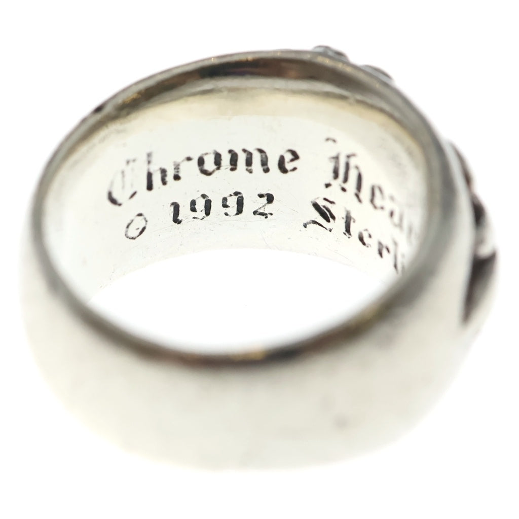 CHROME HEARTS(クロムハーツ) FLRL CRS フローラルクロス リング シルバー