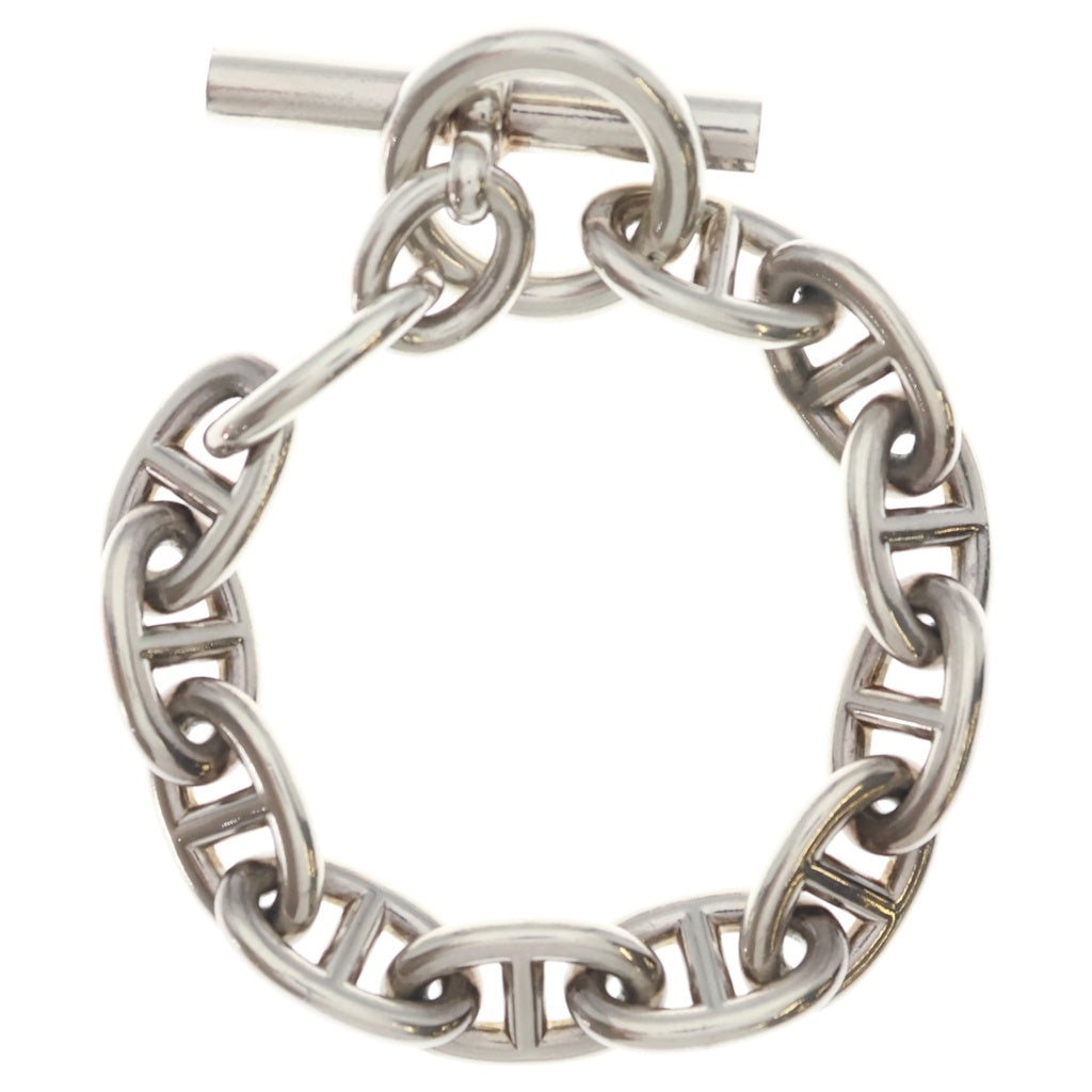 HERMES(エルメス) Chaine d'Ancre TGM シェーヌダンクル チェーンブレスレット シルバー 12LINK