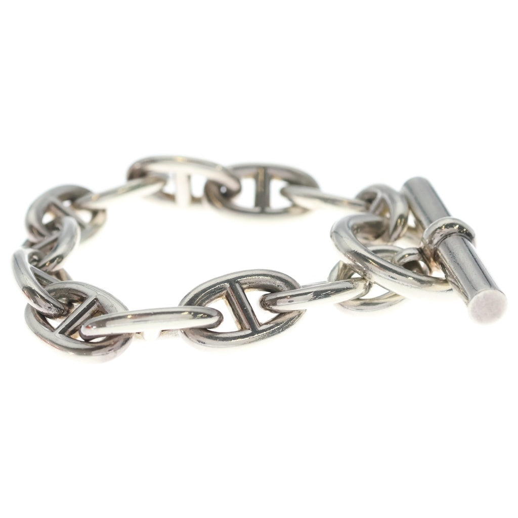 HERMES(エルメス) Chaine d'Ancre TGM シェーヌダンクル チェーンブレスレット シルバー 12LINK