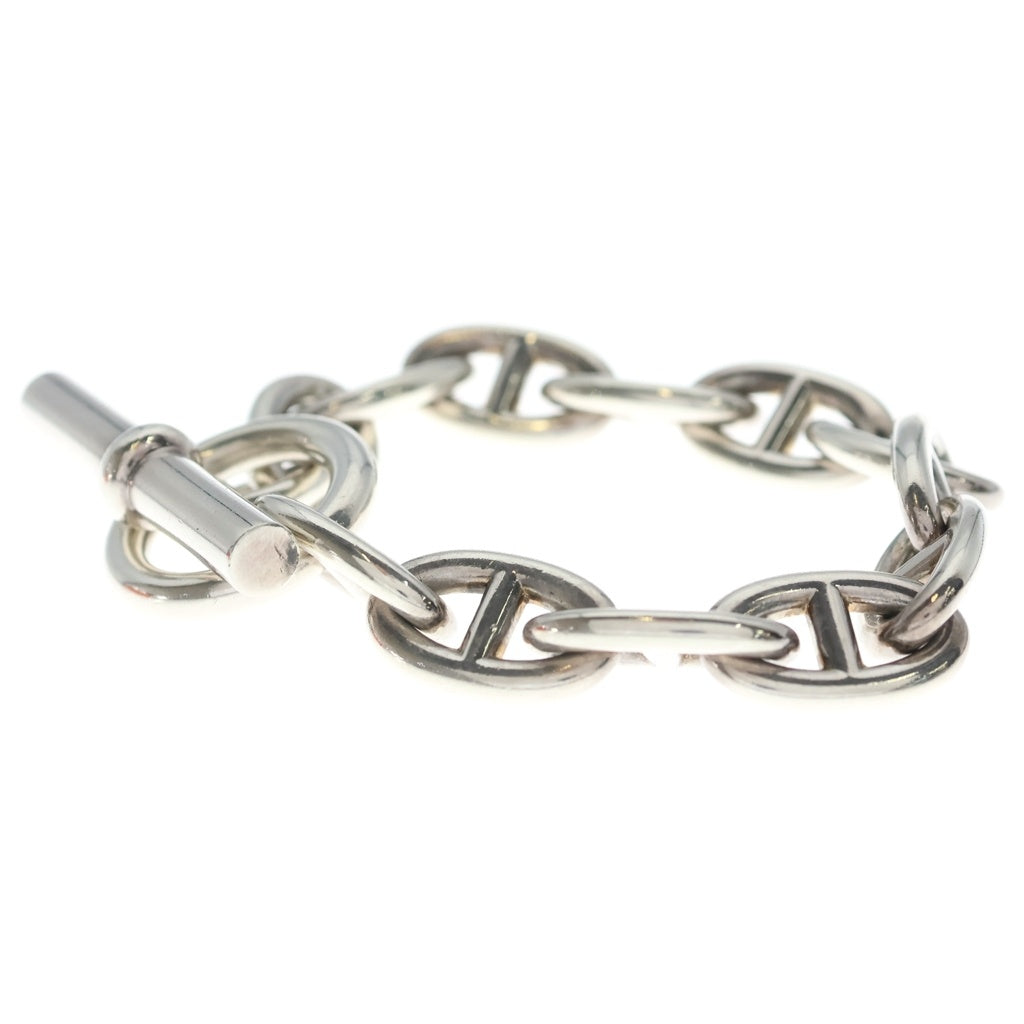 HERMES(エルメス) Chaine d'Ancre TGM シェーヌダンクル チェーンブレスレット シルバー 12LINK