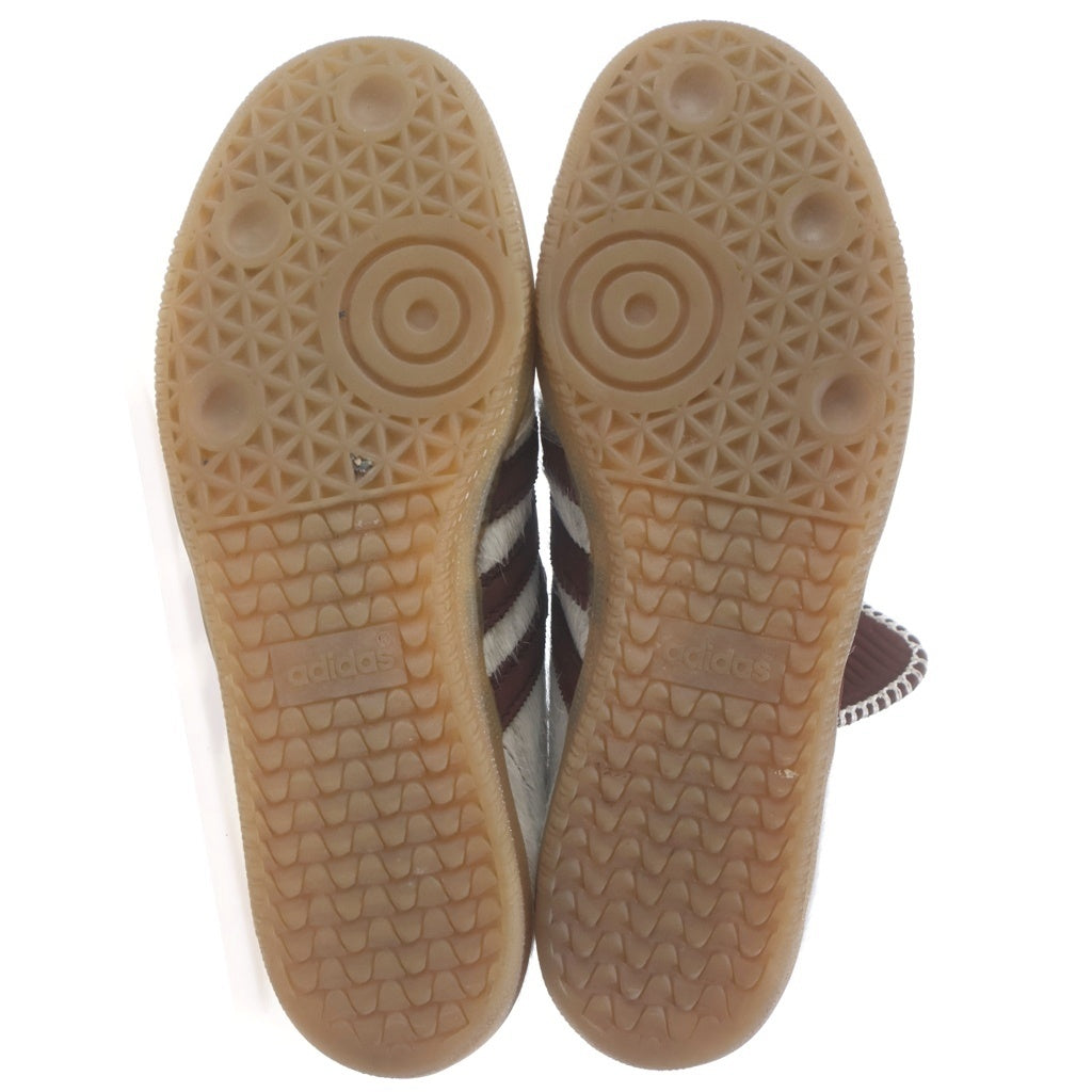 adidas(アディダス) 23AW ×Wales Bonner Samba Pony Tonal Low ウェールズボナー サンバ ポニートーナル ローカットスニーカー ベージュ/ブラウン US8.5/26.5cm IE0586