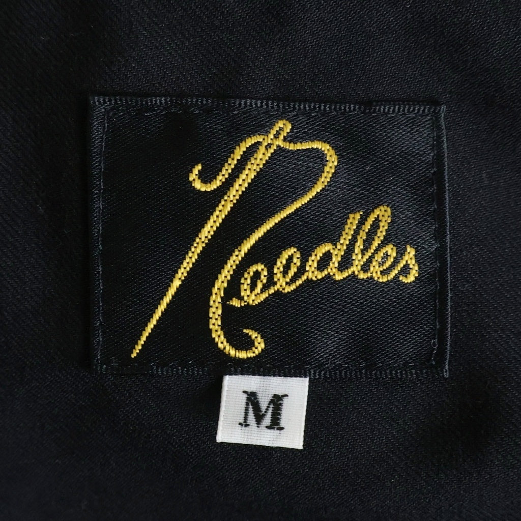 Needles(ニードルス) Fringe Track Jacket フリンジトラックジャケット ブラック KP128