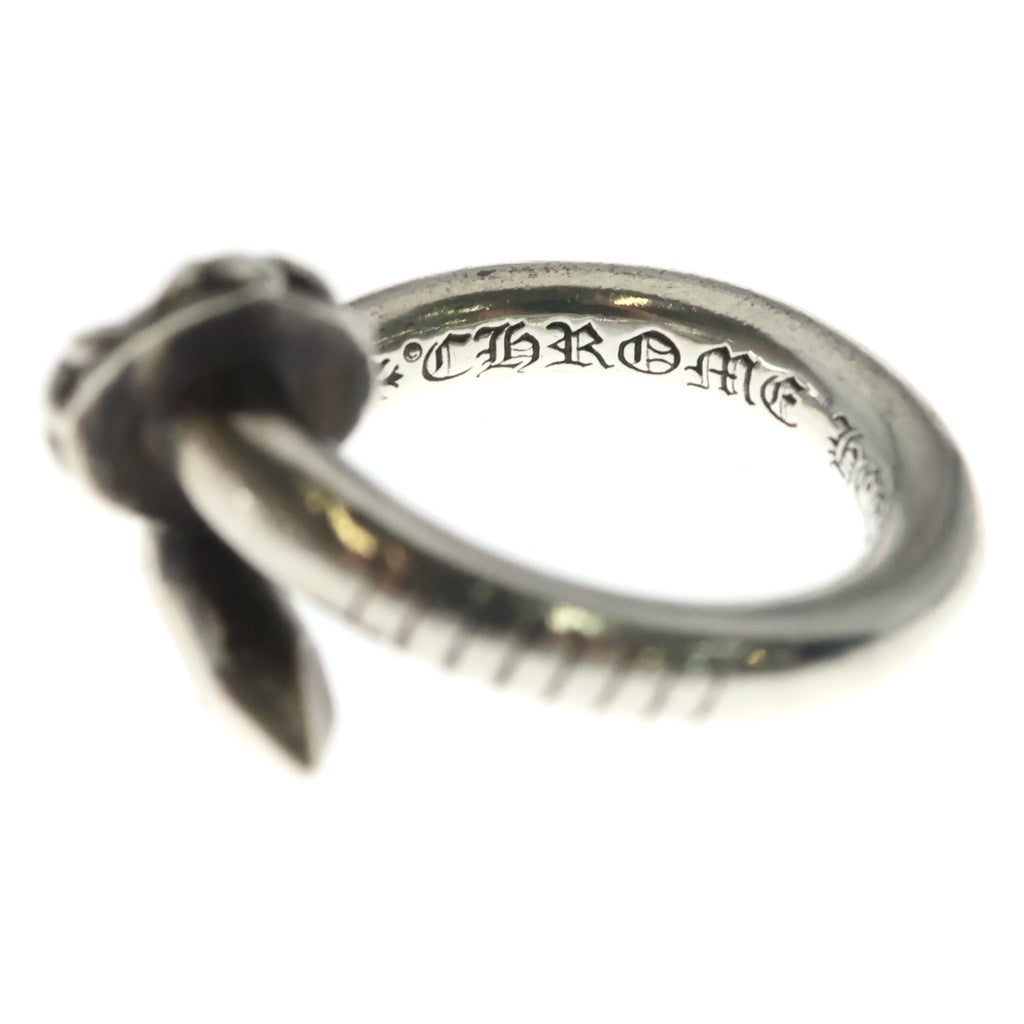 CHROME HEARTS(クロムハーツ) NAIL CRSBALL ネイル クロスボール リング シルバー BCA349