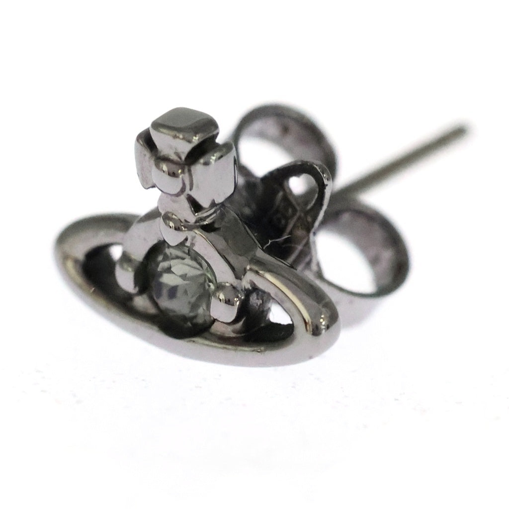 Vivienne Westwood MAN(ヴィヴィアンウエストウッドマン) NANO SOLITAIRE ナノ ソリティア ピアス シルバー