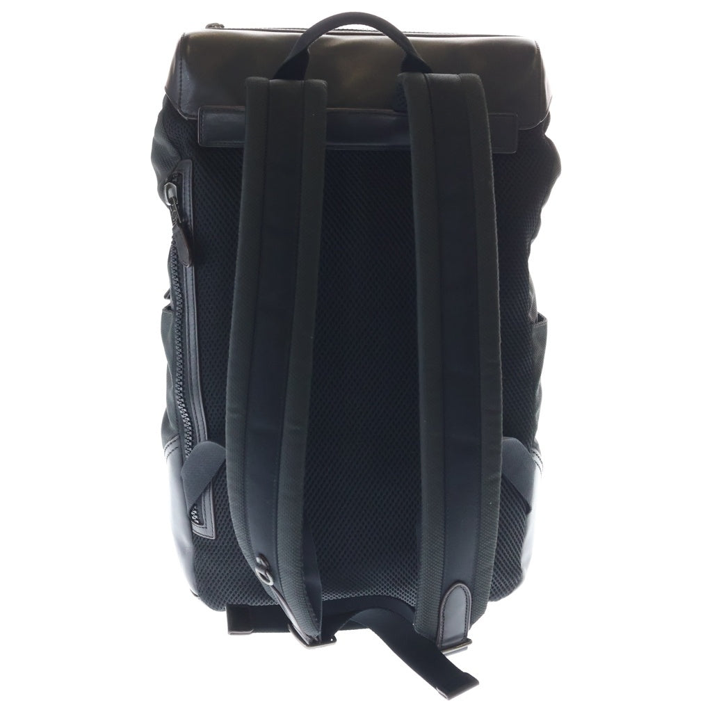 COACH(コーチ) Terrain Roll Top Backpack テレイン ロールトップ バックパック リュック ブラック F50503