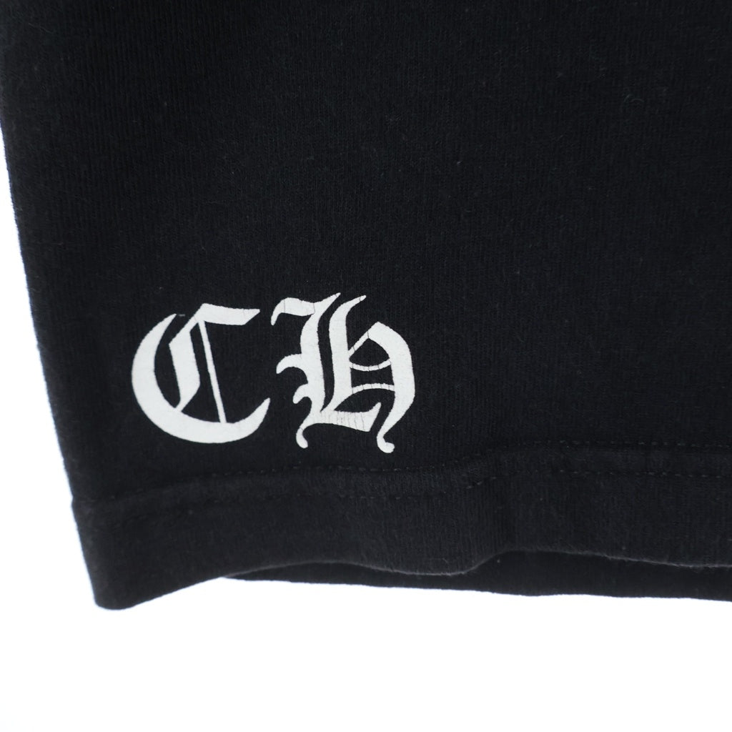 CHROME HEARTS(クロムハーツ) BACK ARCH LOGO SCROLL RABEL USA PRINT TEE バックアーチロゴ スクロールラベル プリント ポケット半袖Tシャツ カットソー ブラック