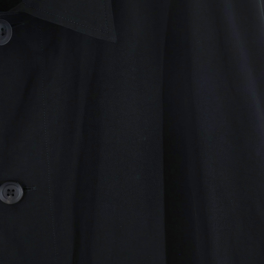 Yohji Yamamoto POUR HOMME(ヨウジヤマモト プールオム) SHIRTS COAT シャツコート 袖ロゴ ブラック HG-B12-500