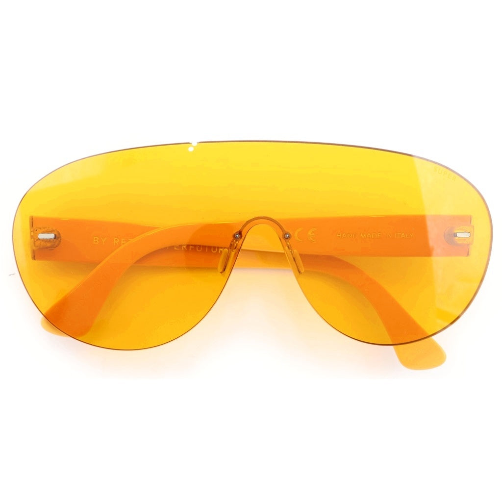 SUPER BY RETROSUPERFUTURE(スーパー バイ レトロスーパーフューチャー) Screen Palma Orange Sunglasses スクリーン パルマ オレンジ サングラス オレンジ