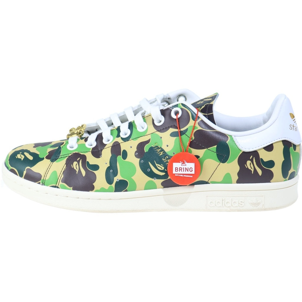 adidas(アディダス) ×A BATHING APE STAN SMITH ABC CAMO ア ベイシングエイプ スタンスミス カモ柄 ローカットスニーカー マルチ US9.5/27.5cm IG8949