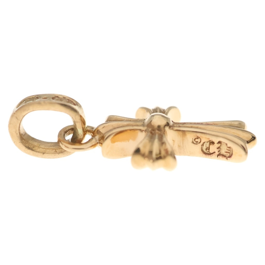CHROME HEARTS(クロムハーツ) 22K CRS BBYFAT P/DIA ベイビーファットクロス PAVEダイヤ ペンダントトップ ゴールド BCA035 レディース