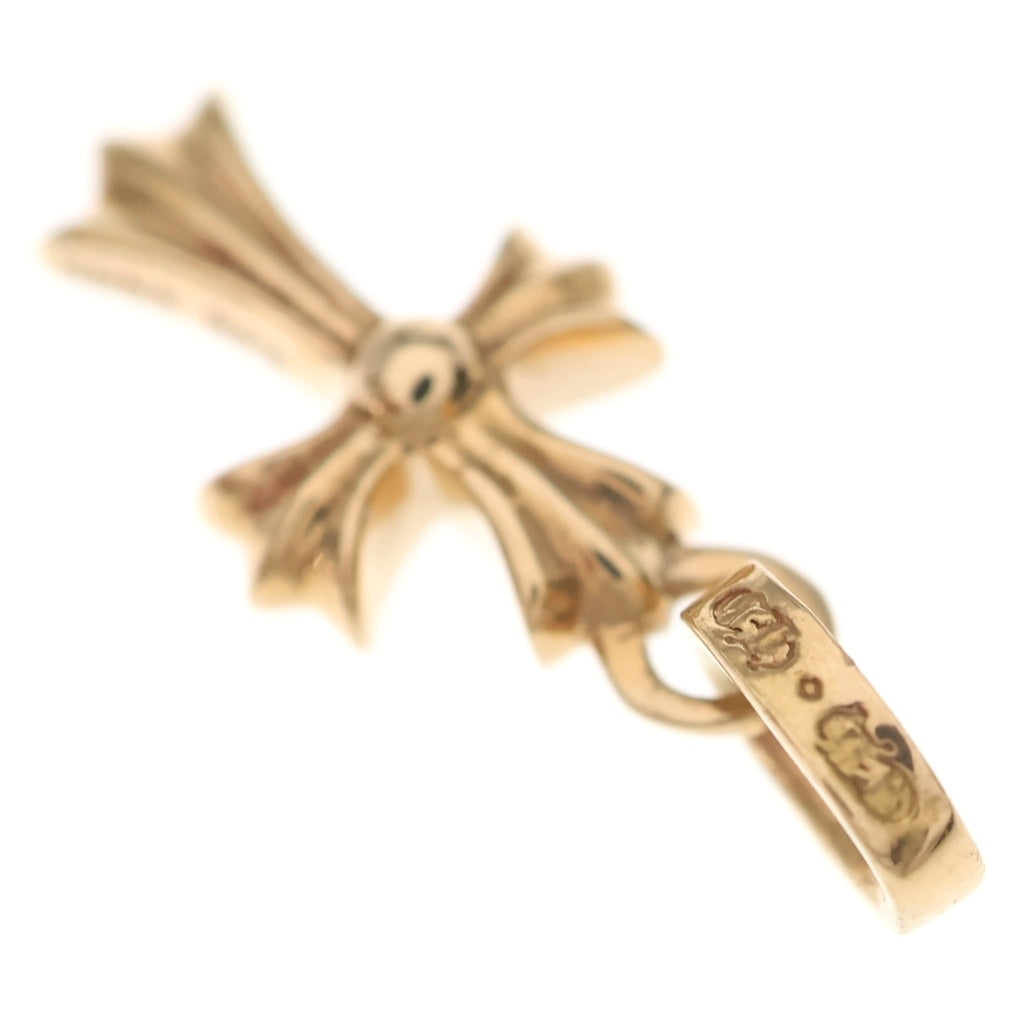 CHROME HEARTS(クロムハーツ) 22K CRS BBYFAT P/DIA ベイビーファットクロス PAVEダイヤ ペンダントトップ ゴールド BCA035 レディース