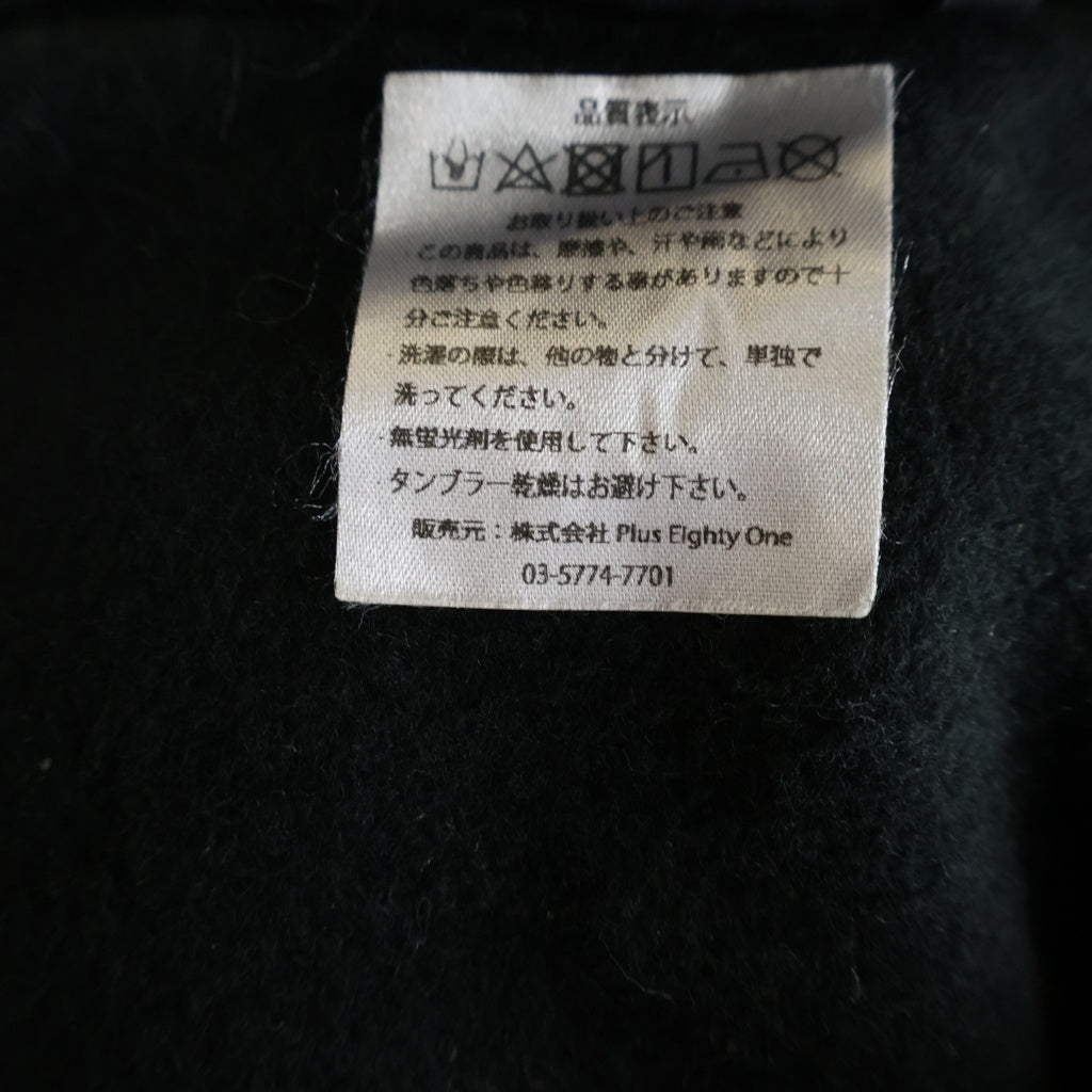 FEAR OF GOD ESSENTIALS(フィアオブゴッド エッセンシャルズ) バックロゴ リフレクタープリント プルオーバーパーカー フーディ ブラック