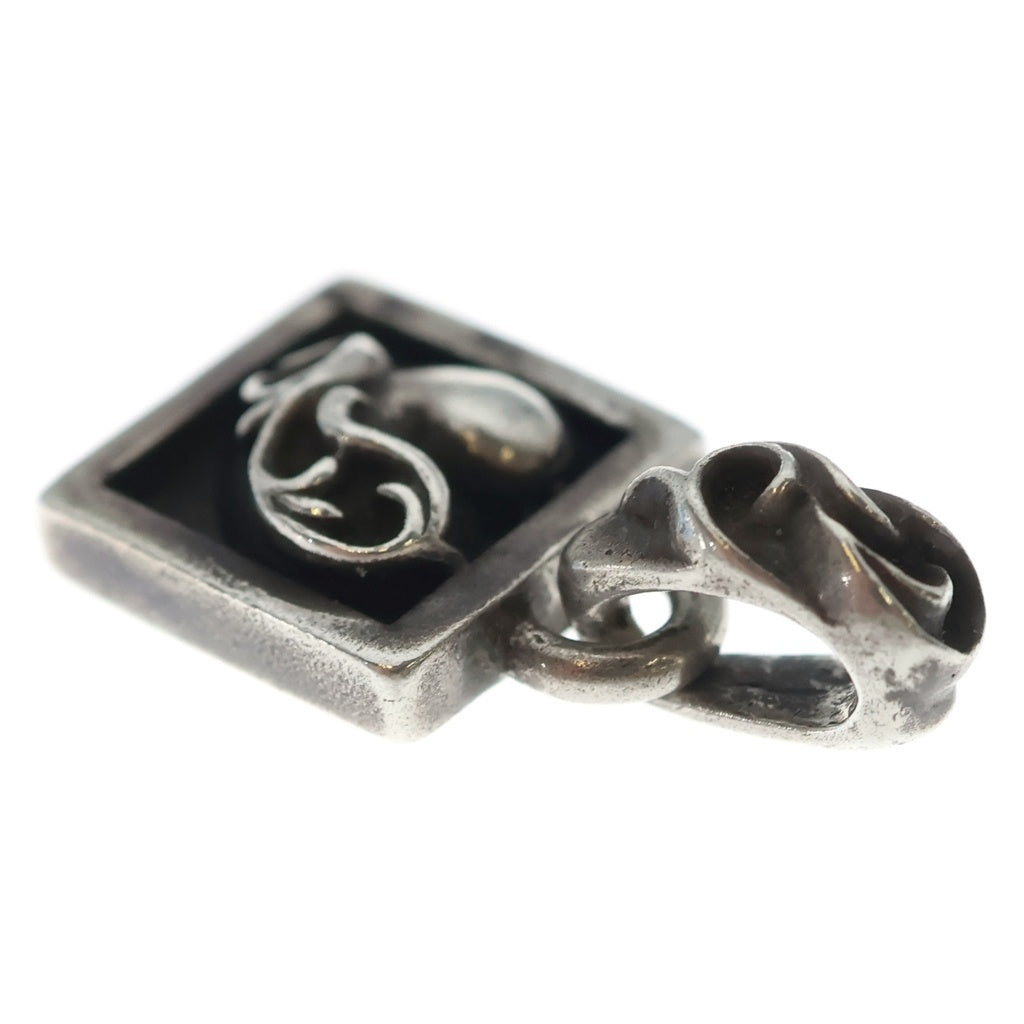 CHROME HEARTS(クロムハーツ) FRAMED HEART フレームドハート チャーム ペンダントトップ シルバー BCA273 レディース