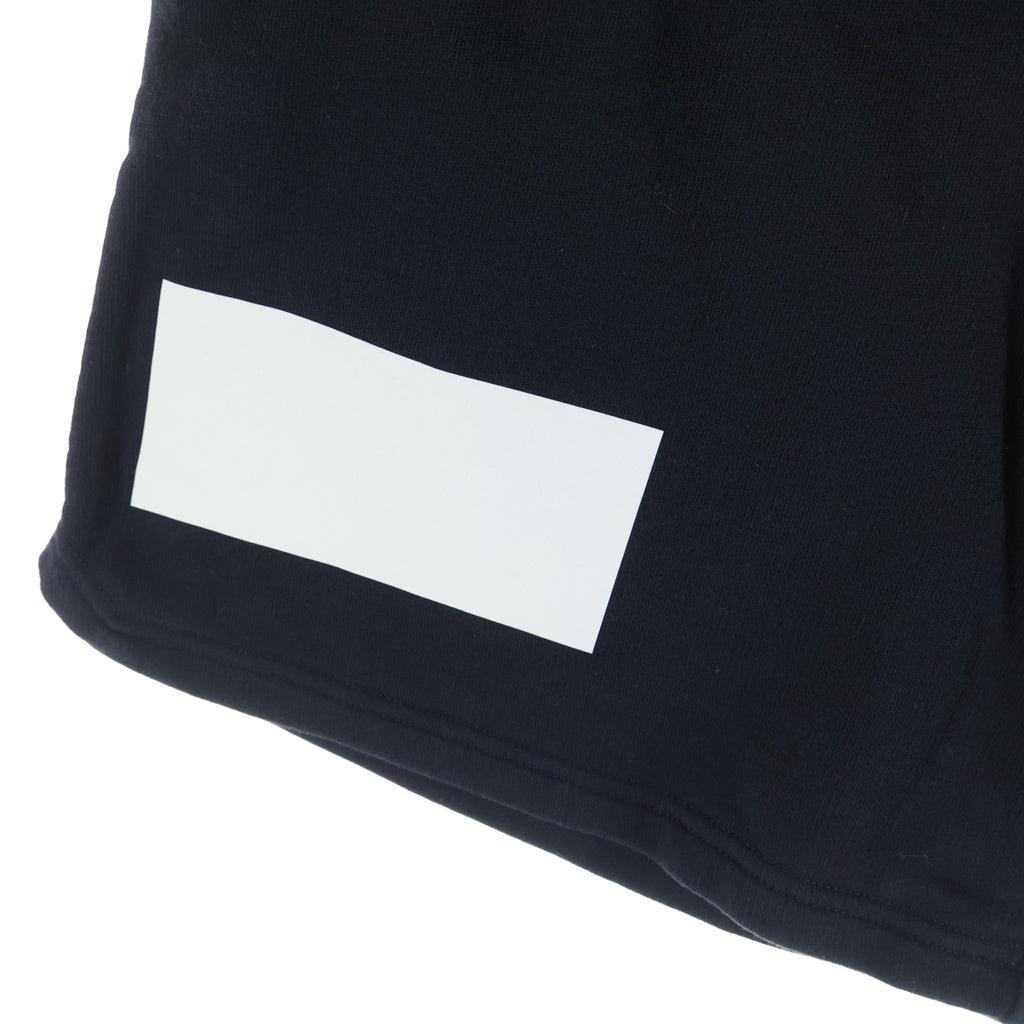 GIVENCHY(ジバンシィ) リフレクティブ ブランドロゴ プリント コットン ショートパンツ ブラック BM508B30AF