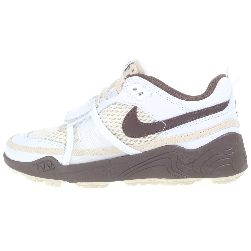 NIKE(ナイキ) ×TRAVIS SCOTT Zoom Field Jaxx トラヴィススコット ズームフィールドジャックス ローカットスニーカー ブラウン/ホワイト US9/27cm HQ3073-100 HQ3073-100