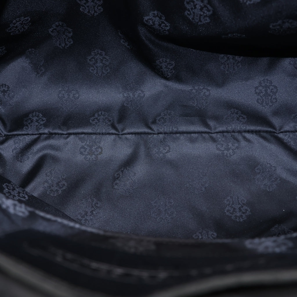 CHROME HEARTS(クロムハーツ) FS TOTE FSトート クロスパッチ付きレザートートバッグ ブラック