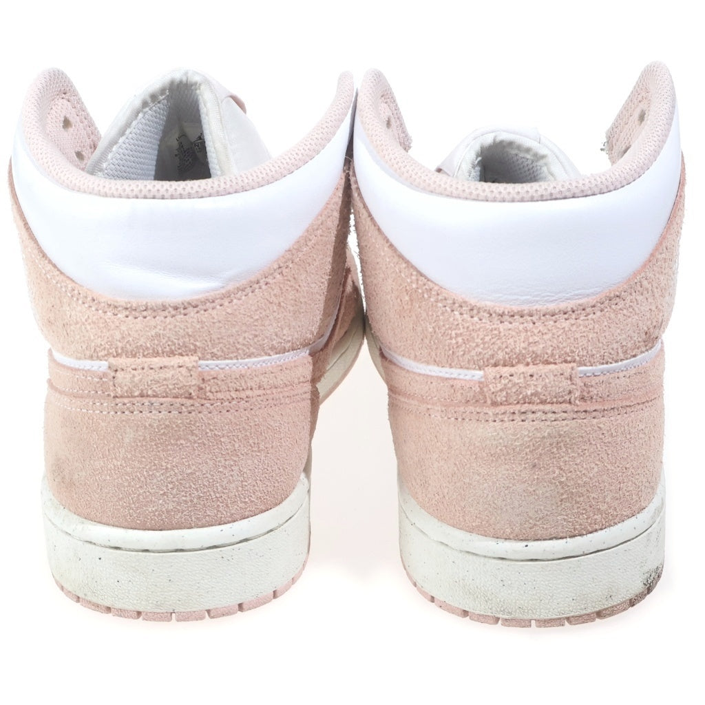 NIKE(ナイキ) AIR JORDAN 1 MID SE エアジョーダン1 ハイカットスニーカー ピンク FN5215-161