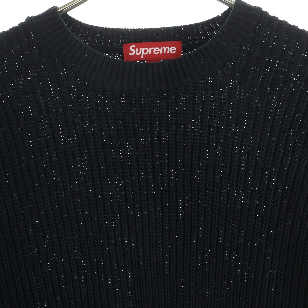 SUPREME(シュプリーム) 25SS Old English Printed Sweater スウェット ブラック