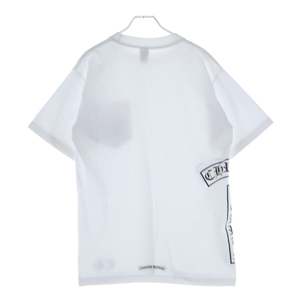 CHROME HEARTS(クロムハーツ) OLD オールド BSフレア Tバープリント半袖Tシャツカットソー ホワイト