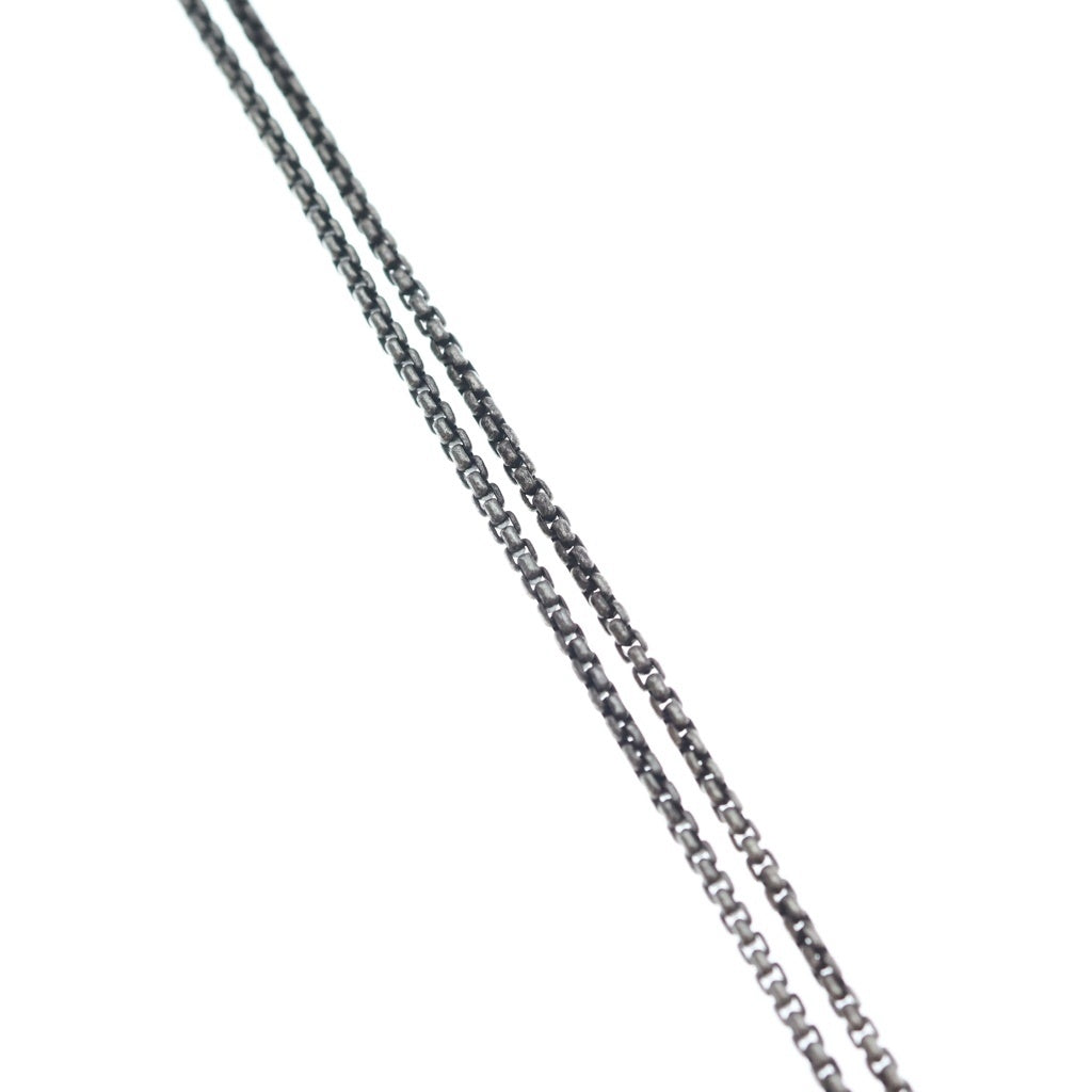 LONE ONES(ロンワンズ) Mating Flight Necklace メイティングフライト フック ボックス チェーン 20inch シルバー MFNH-0002S