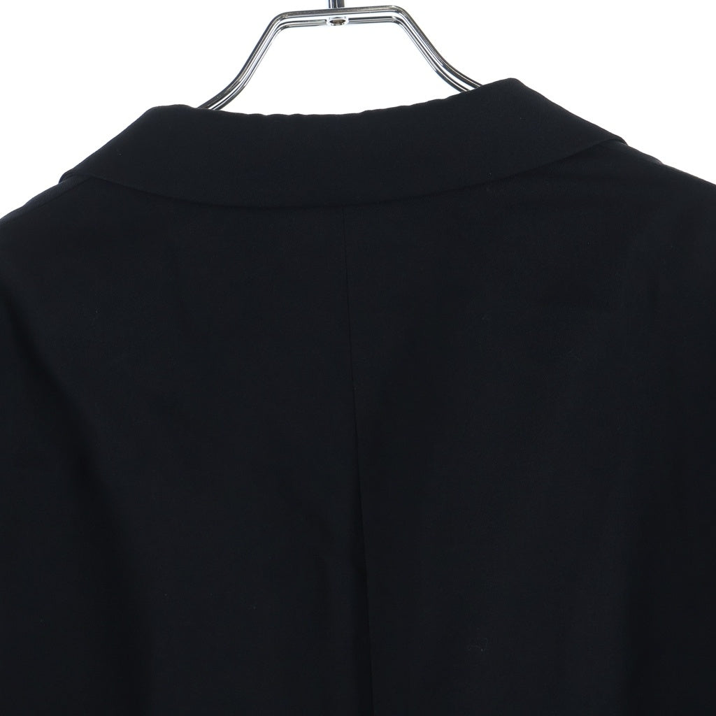Yohji Yamamoto POUR HOMME(ヨウジヤマモト プールオム) 04AW REPLICA 復刻 ジップジャケット ブラック HC-J93-537