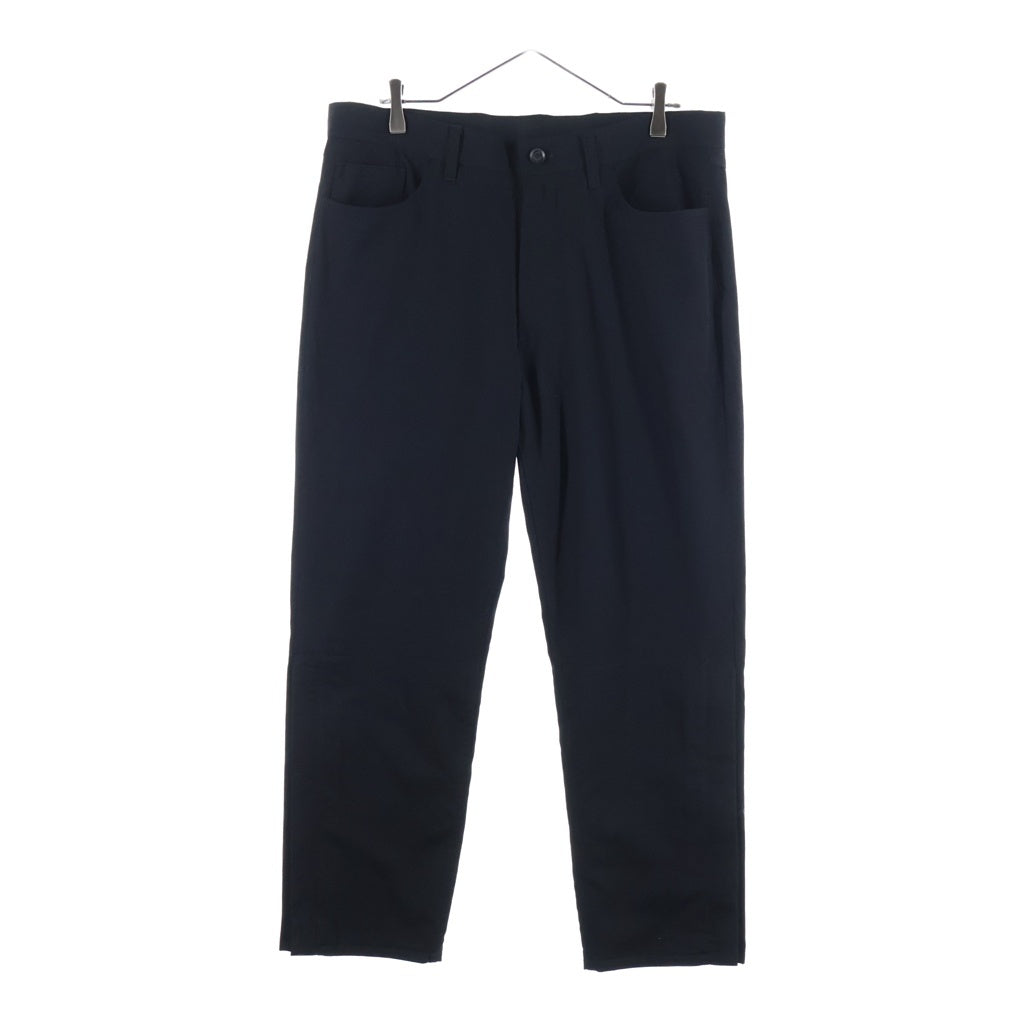 Yohji Yamamoto POUR HOMME(ヨウジヤマモト プールオム) 04AW REPLICA 復刻 スラックスパンツ ブラック HC-P88-537
