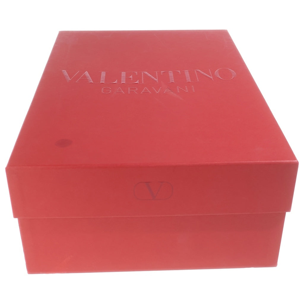 VALENTINO GARAVANI(ヴァレンチノガラヴァーニ) Leather Sneakers VL7N Logo レザースニーカー ローカットスニーカー 41 ブラック